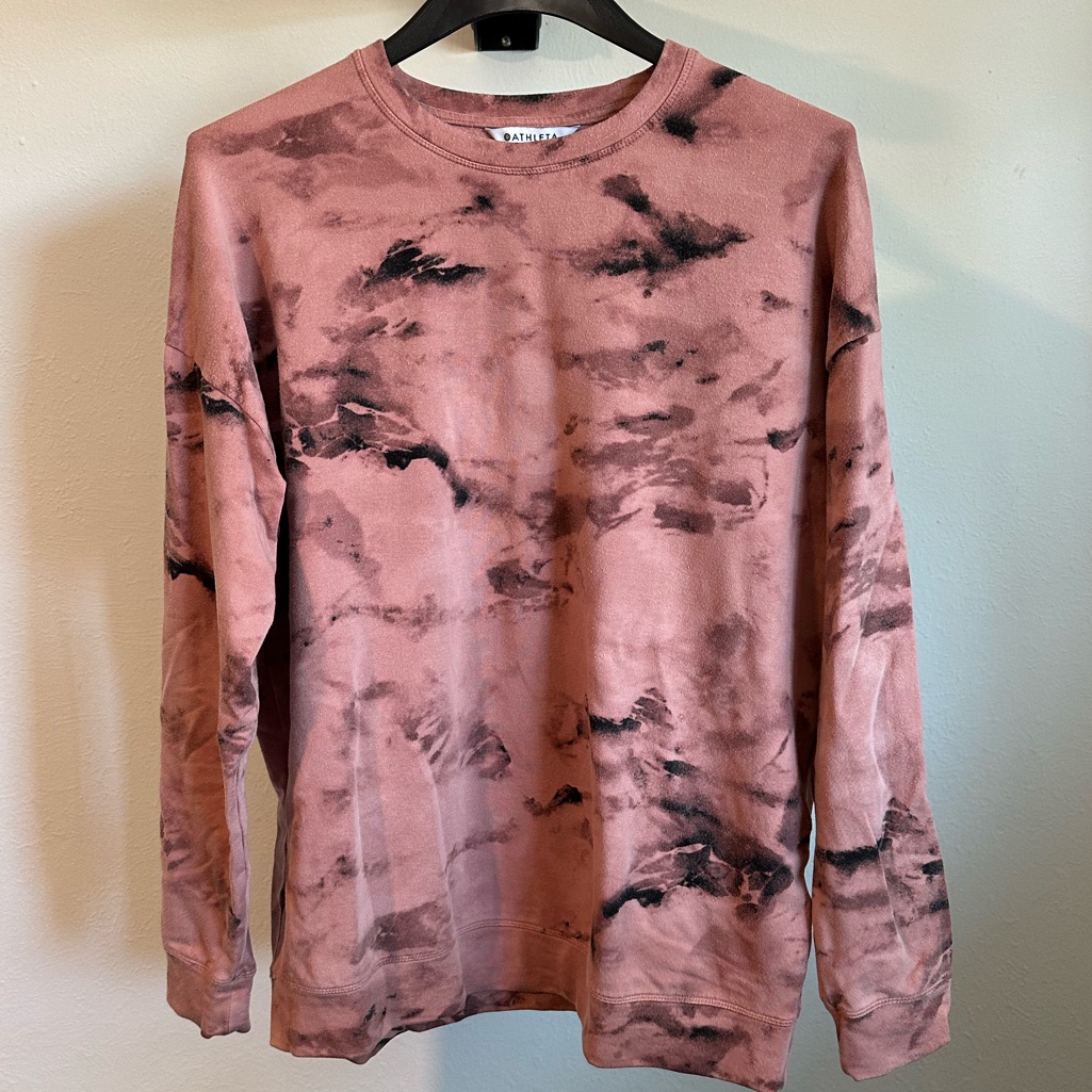 Athleta Crew Neck Pullover M Euc